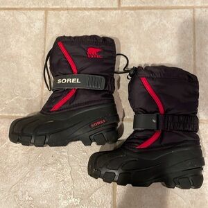 Sorel kids flurry snow boot - size 10